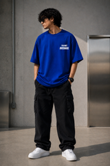I'm Not Average™ Oversized T-Shirt – Royal Blue